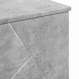 Bathroom Cabinet with Drawer Concrete Grey 76.5 x 35 x 64 cm 883297