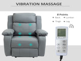 Riser and Recliner Chair with Massage, Heat, Power Lift Recliner Chair for Elderly with Remote T3398P378883