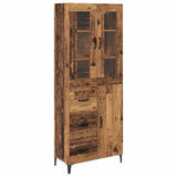 Highboard Old Wood 69.5 x 34 x 180 cm Engineered Wood 3415777