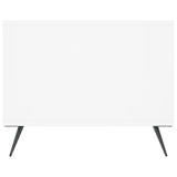 Coffee Table White 102x50x40 cm Engineered Wood 829268