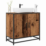 Bathroom Sink Cabinet Old Wood 65 x 33 x 60 cm Engineered wood 883614