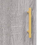 Wall Mounted Cabinets 2 pcs Grey Sonoma Engineered Wood 3197935