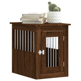 Dog Crate Furniture Brown Oak 45x62x59 cm Engineered Wood 838315