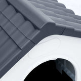 152228 Dog House Grey 57x68x66 cm Polypropylene