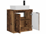 Bathroom Vanity with Sink Old Wood 54 x 35 x 83 cm 890166
