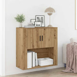Wall Cabinet Artisan oak 80 x 33 x 80 cm Engineered wood 862115