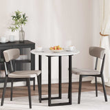 Table Top High gloss white 70 x 1.5 cm Engineered Wood 880415