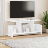 TV Stand White 102 x 35 x 45 cm Engineered Wood 890992