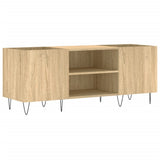 Record Cabinet Sonoma Oak 121x38x48 cm Engineered Wood 831679