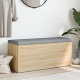 Storage Bench Sonoma Oak 102x42x45 cm Engineered Wood 835056