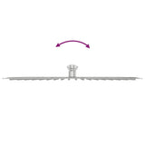 Rain Shower Head Stainless Steel 304 40x40 cm Square 4103915