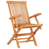 Garden Table And Chair Natural Teak 48999