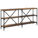Console Table Old Wood 160 x 30 x 75 cm Engineered Wood 881902