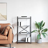 Bookshelf Grey sonoma 60 x 30 x 120 cm Engineered Wood 868392