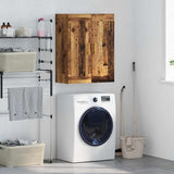 Wall Mounted Cabinet Old Wood 69.5 x 34 x 90 cm Engineered Wood 882424