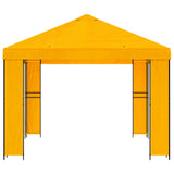 Gazebo 4 x 3 m Yellow Polyester and Steel 190 gsm 900380