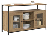 Sideboard Artisan Oak 100 x 35 x 80 cm Engineered Wood 882816