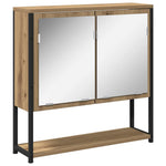 Bathroom Furniture Set with Storage 3 pcs Brown 80 x 30 x 60 cm 3334355