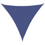 Sunshade Sail Oxford Fabric Triangular 5x5x5 m Blue 135565