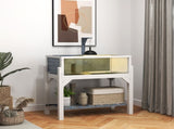Wooden Tortoise House with Storage Shelf, Clear Observation Windows, Lamp Holder, Openable Top, T3398P375365
