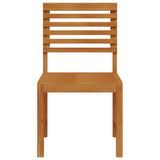 Garden Chair 2 pcs Brown 50 x 50 x 91cm Solid Acacia wood 4107154