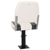 Foldable Boat Seat 1 Set Low Backrest with Fixing Strap 3284293