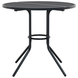 Stackable Garden Chair Set 5 pcs Anthracite Powder-coated Steel 3283757