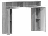 Fireplace Surround Grey Sonoma 102 x 18 x 100.5 cm 8006612