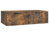 Wall-Mounted TV Cabinet Smoked Oak 78.5 x 41 x 30 cm 898690