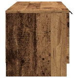 TV Cabinet Old Wood 102x35x36.5 cm Engineered Wood 856858