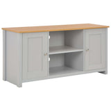 283740 TV Cabinet Grey 120x39x58 cm