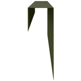 Garden Cover Profile 10 pcs 100 x 6 x 15 cm Steel Olive Green 8012955