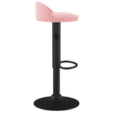 Bar Stool Pink Velvet 333595