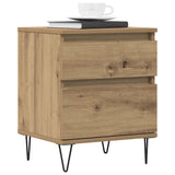 Bedside Cabinet Artisan Oak 40x35x50 cm Engineered Wood 857418