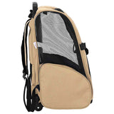 Pet Trolley 3-in-1 Design Sand 48x32x cm Oxford Fabric 42007370
