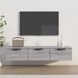 Wall Cabinet Grey Sonoma 102x30x20 cm Engineered Wood 817097