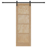 Sliding Door Natural 73.5 x 211 cm Solid Pine Wood 3445441