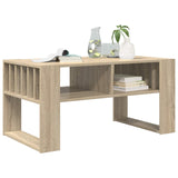 Coffee Table Sonoma Oak 92 x 49.5 x 45 cm Engineered Wood 8000110