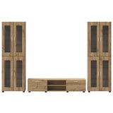 TV Cabinet Set FLORIN 3 pcs Artisan Oak Engineered Wood 3397993