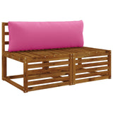 1-Piece Back Cushion PUTTEN 100% Polyester Pink 947045