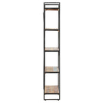 5-Tier Bookcase 90x30x180 cm Solid Reclaimed Wood 286584