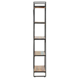 5-Tier Bookcase 90x30x180 cm Solid Reclaimed Wood 286584