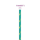 Boat Rope Green 6 mm 500 m Polypropylene 152712