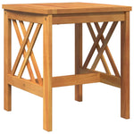 Side Table Brown Solid Acacia wood 4106452