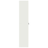 Storage Cabinet White 90 x 40 x 200 cm Steel 3406177
