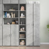 Highboard Concrete Grey 30x41x185 cm Engineered Wood 846414