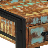 Bedside Cabinet with Drawer Multicolour 40 x 40 x 50 cm 4016702