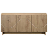 TV Stand 90 x 34.5 x 40 cm Artisan Oak Engineered Wood 8011575