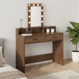 Dressing Table Brown 100 x 41 x 140 cm Engineered Wood 865178
