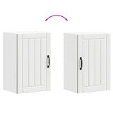 Kitchen Wall Cabinet Lucca White Engineered Wood 853787